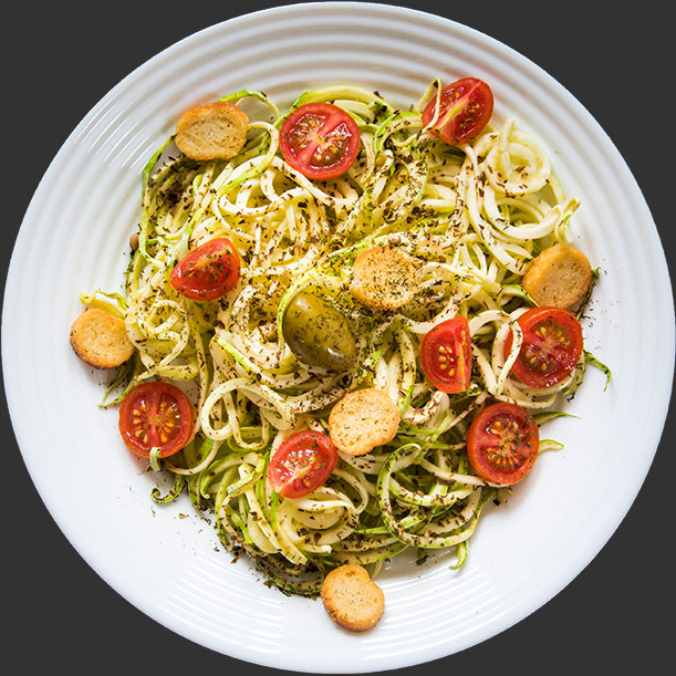 Fresh pasta plate